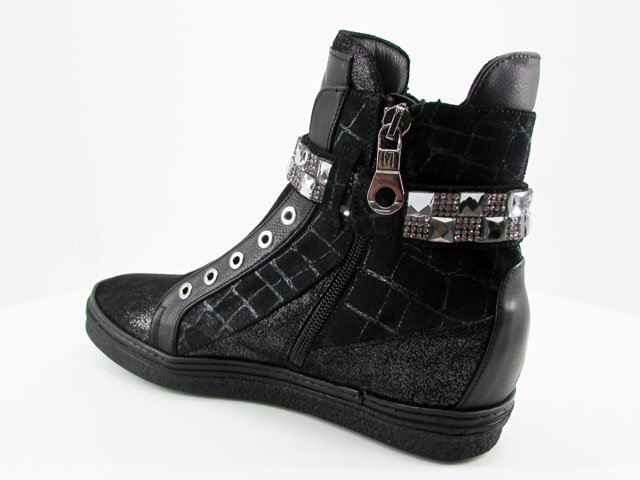 3445 crosta glitter nero, вид 4