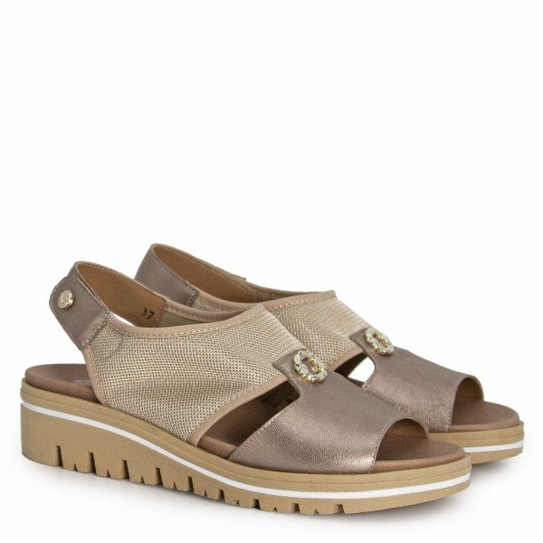 260002 бронза/бежевый