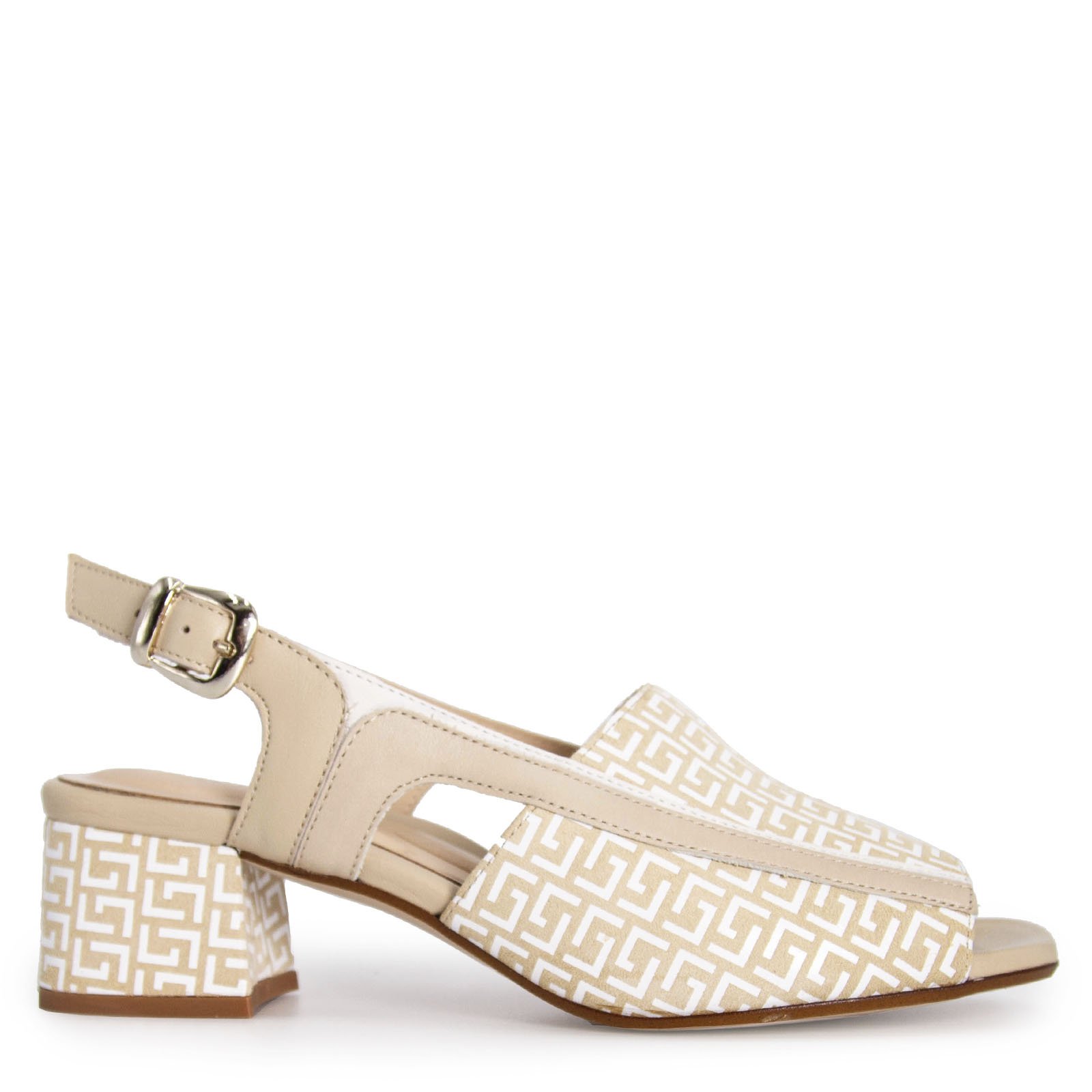 260022 бежевый/белый, вид 2